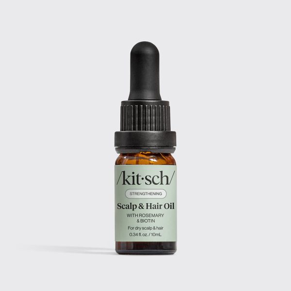 Strengthening Scalp & Hair Oil with Rosemary & Biotin - 0.34fl oz./10mL